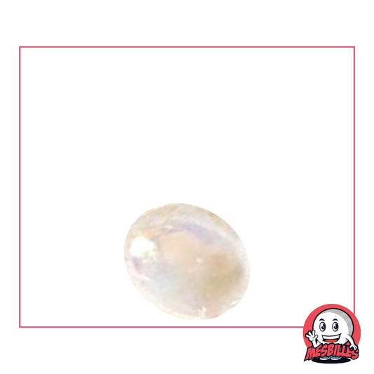1 Flat Marble 18 mm Iridescent Crystal