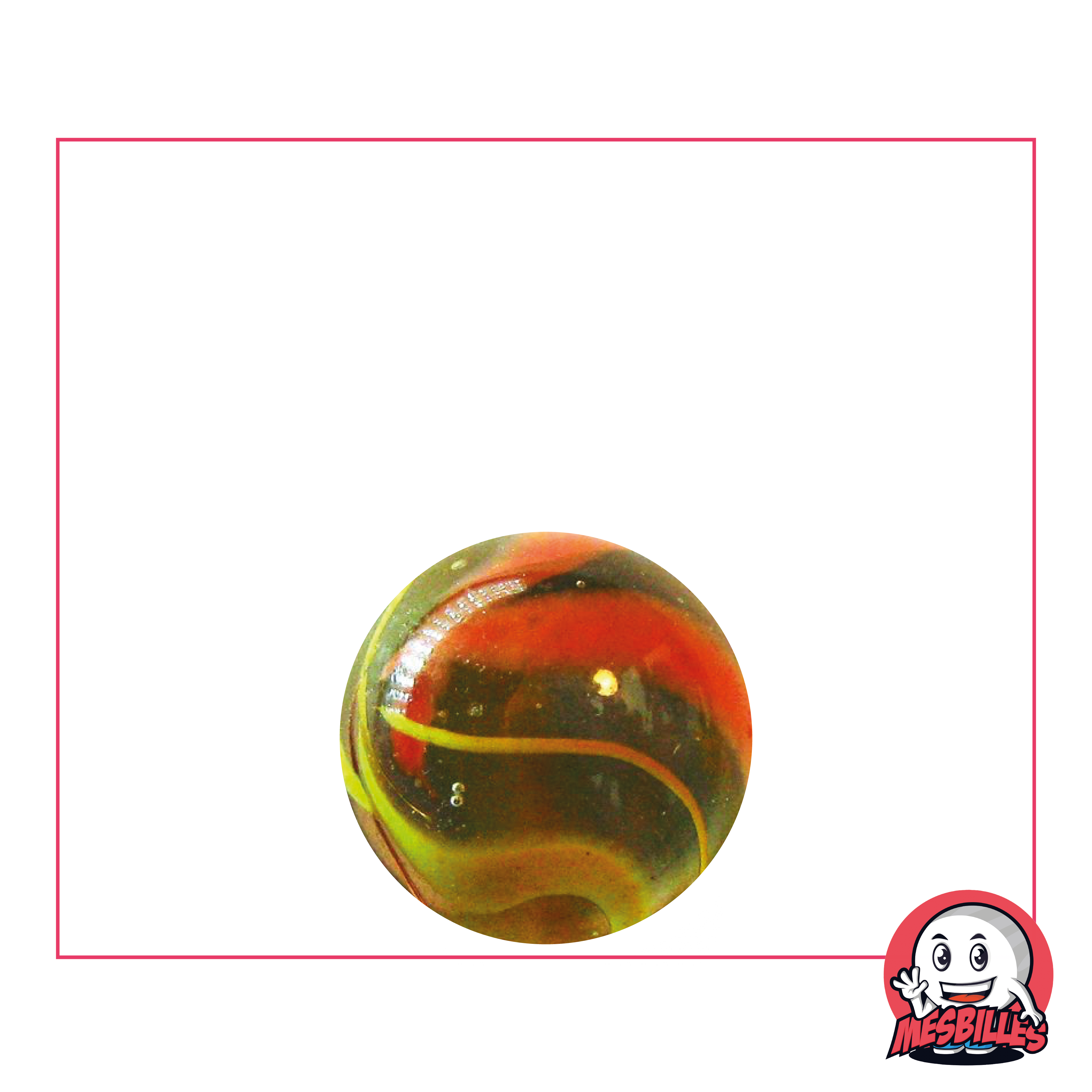 Bille Néon - Illuminez vos Parties de billes avec la Bille Néon 25 mm Bille Néon - Illuminez vos Parties de billes avec la Bille Néon 25 mm