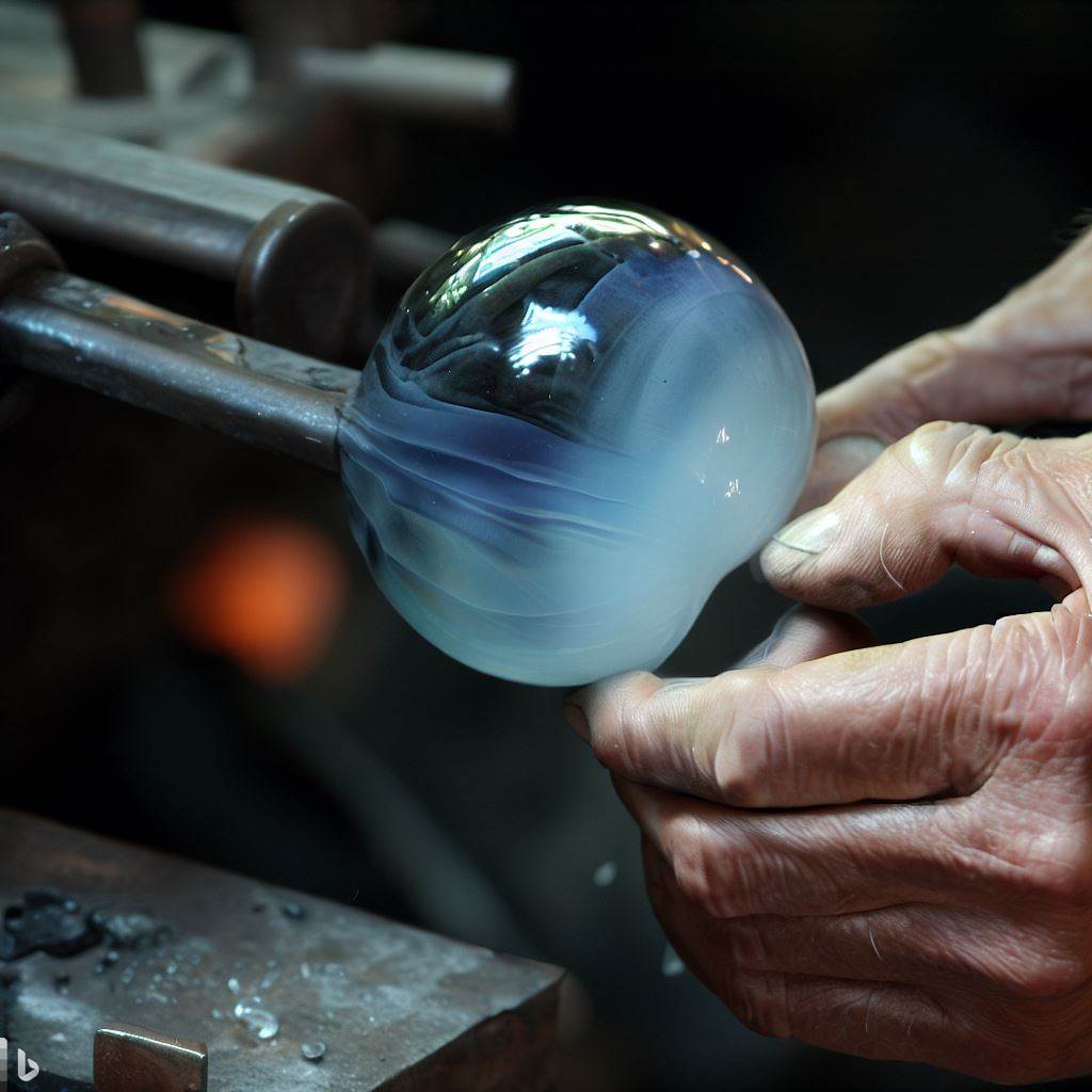 Les étapes de fabrication d'une bille artisanale.