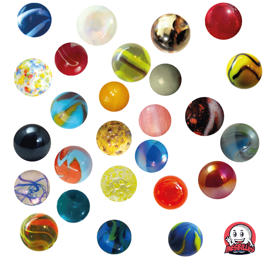 Collection of Small Round Glass Marbles | 12mm to 14mm | MyMarbles ...