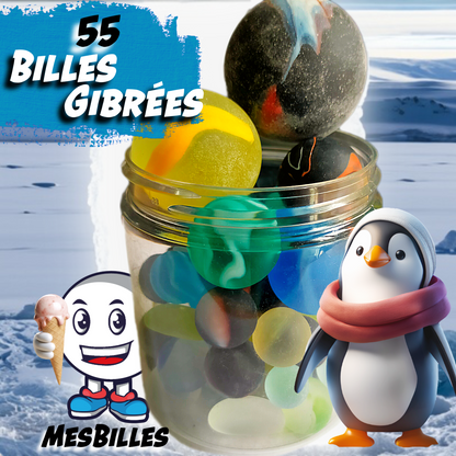 55 Billes Givrée