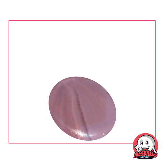 1 Bille Plate 30 mm Perle Violet