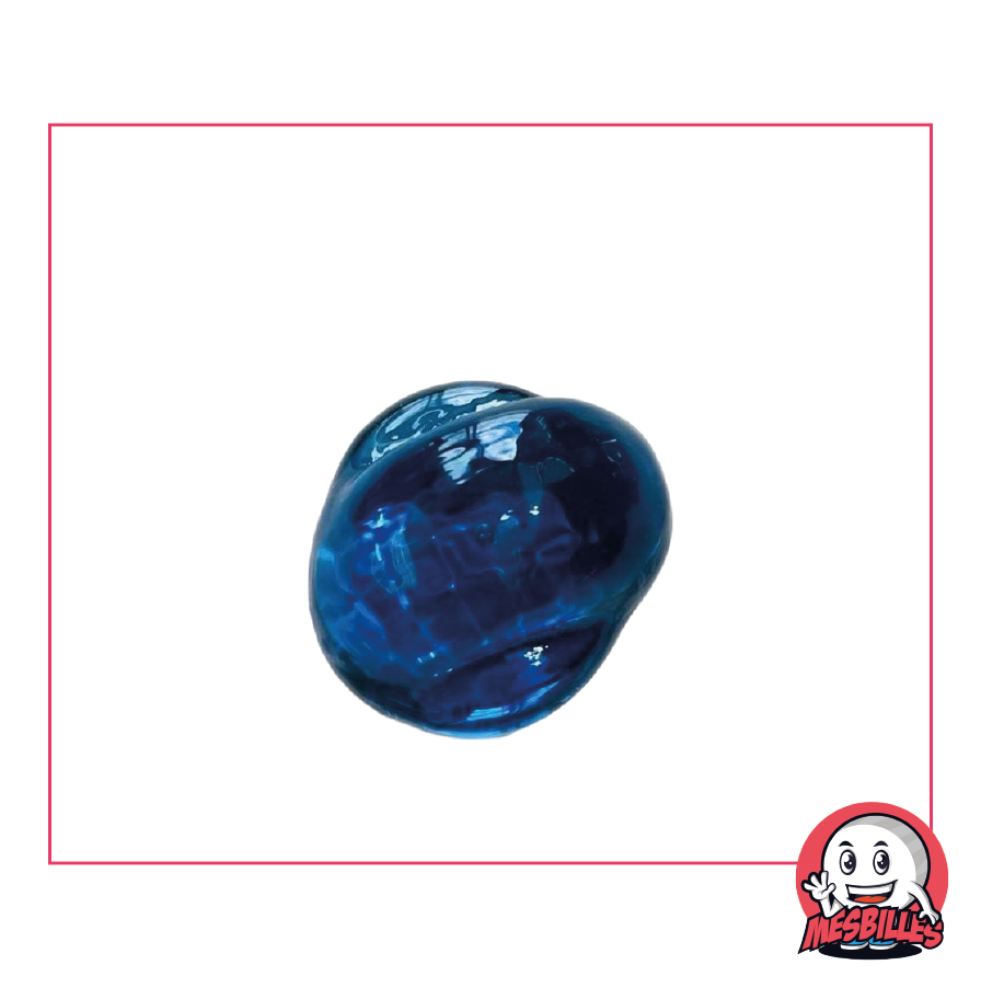 mesbilles - 30 Petites Billes Bleu Irisé - Bille en Verre 14 mm mesbilles - 30 Petites Billes Bleu Irisé - Bille en Verre 14 mm