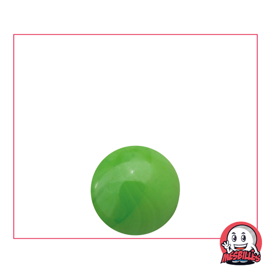 Bille Perle Opaque Verte 14 mm Bille en verre | MesBilles - MesBilles