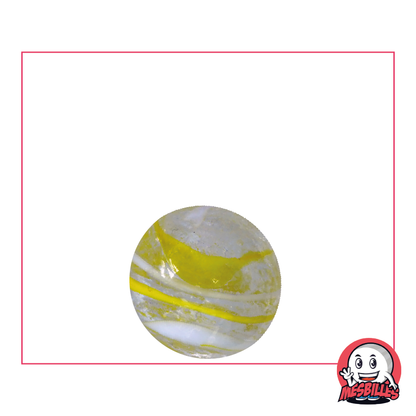 Bille Cyclone Jaune 16 mm by Kim'Play vendue par MesBilles