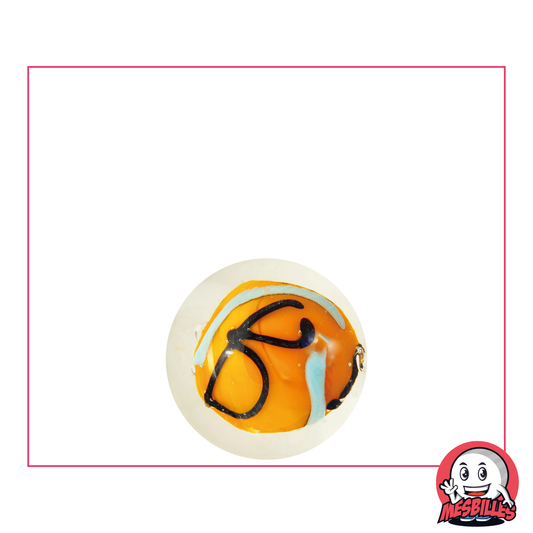 1 Orange Creative Art Marble 16 mm