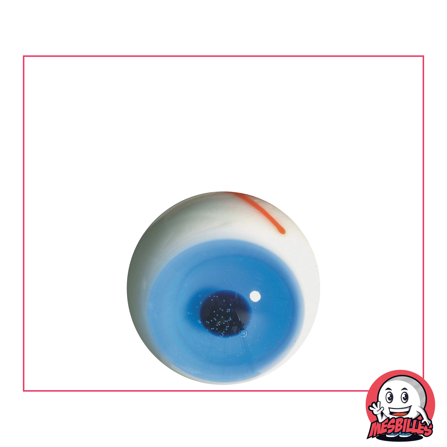 1 Art Watching-You Marble Blue 22 mm