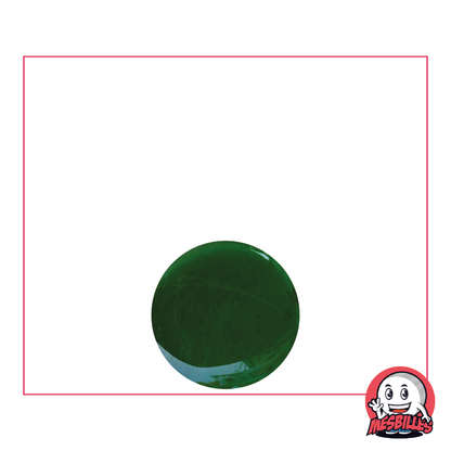 1 Dark Green Magnifying Glass 12 mm