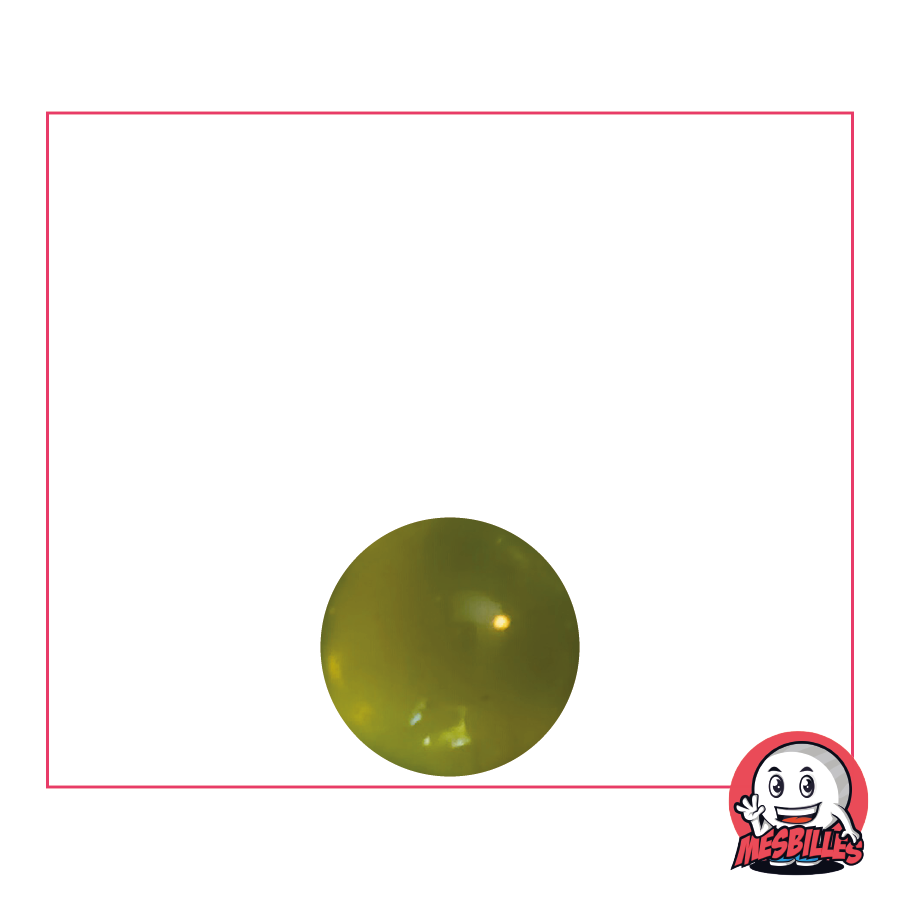 1 Green-Yellow Magnifying Glass 10 mm