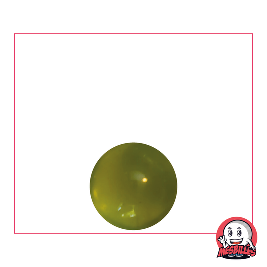 1 Bille Loupe Vert-Jaune 12 mm