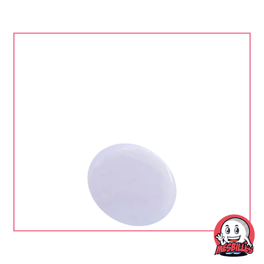 1 Flat Marble 18 mm Light Pink Pearl