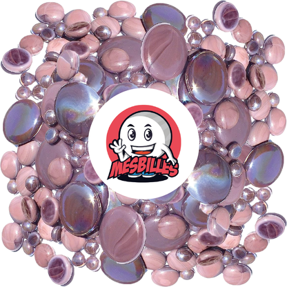 1 Bille Plate 18 mm Glossy Violet