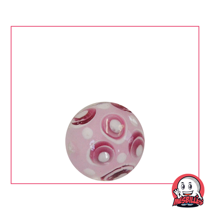 1 Art Bubble Marble Pink 16 mm