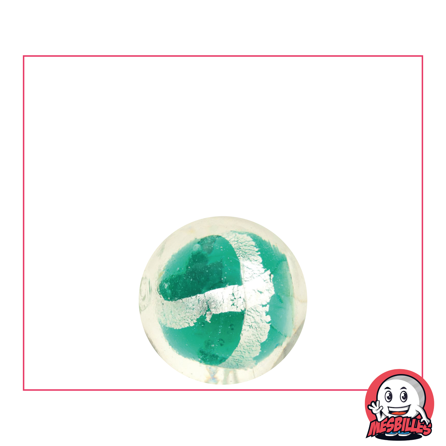 1 Art Cage Marble Light Green 16 mm