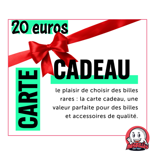 Carte cadeau MesBilles 20€