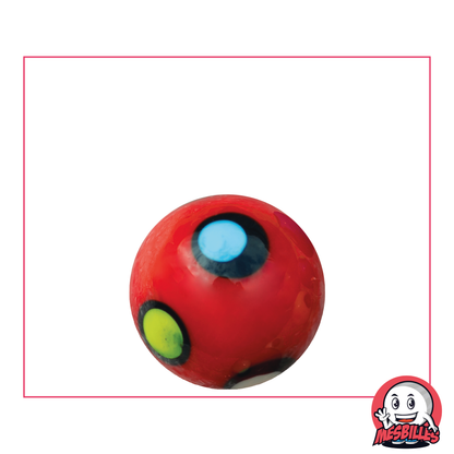 1 Art Dot Red Marble 22 mm