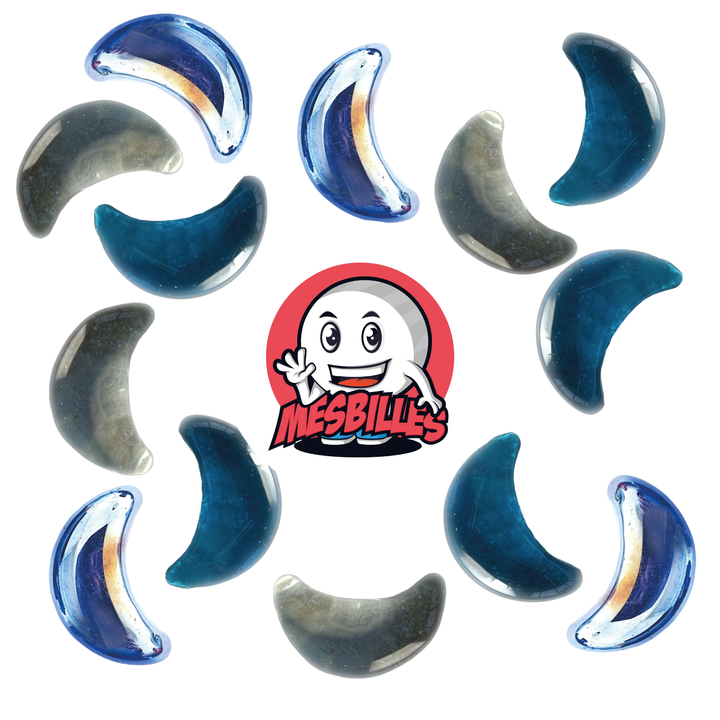 Bille Coeur Douceur Bleu Clair - L'océan des Billes Formes Bille Coeur Douceur Bleu Clair - L'océan des Billes Formes