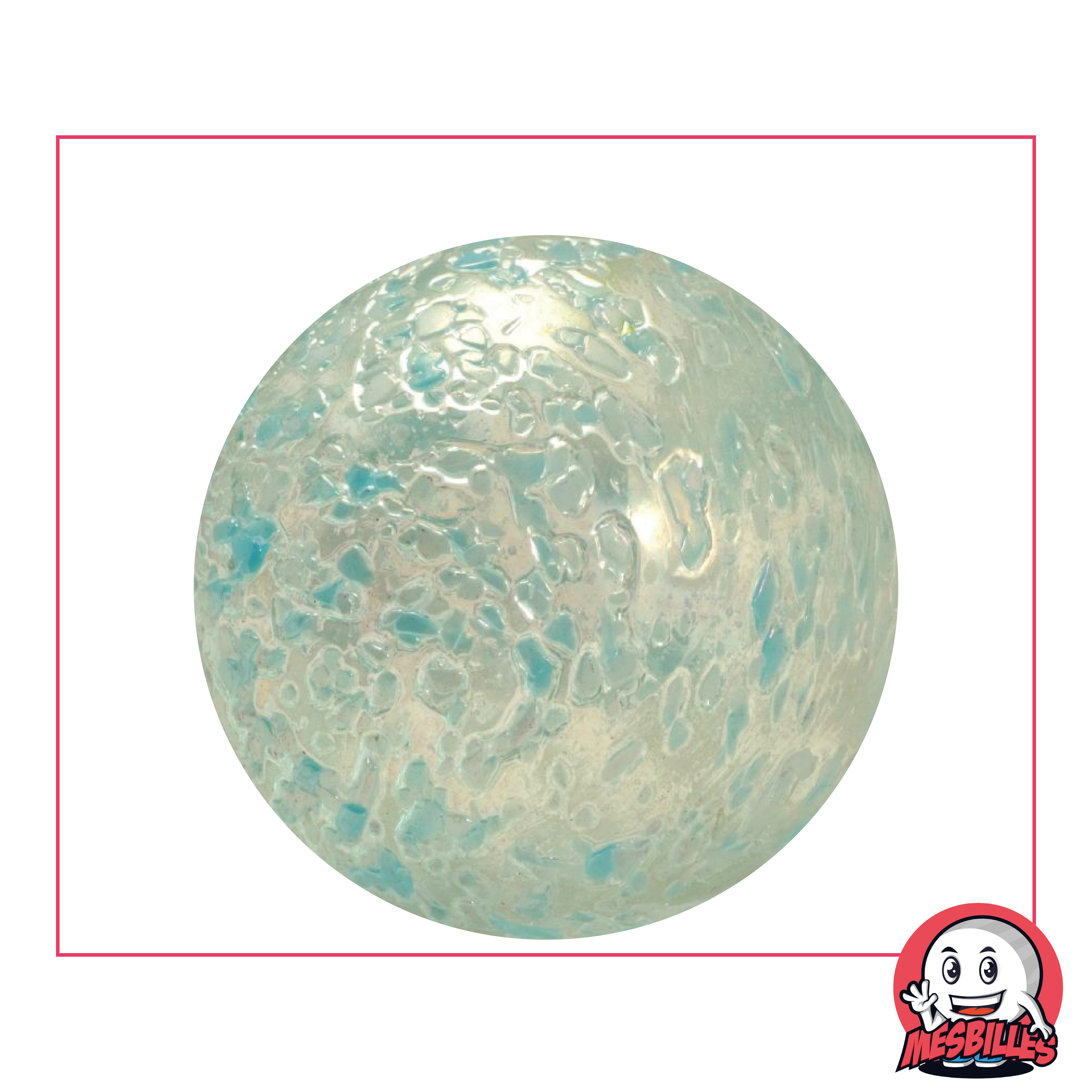 Lot De 2 Billes Géantes Mammouths Univers – Billes En Verre 50 Mm, Motif Univers Magnifique