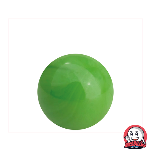 1 Bille Vert Perle 25 mm