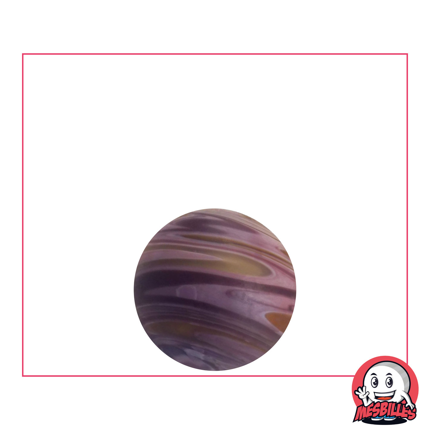 1 Art Sandstorm Purple Marble 16 mm