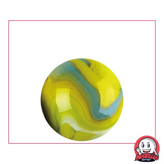 1 Green Tiger Marble 25 mm