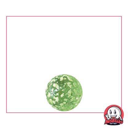 1 Green Nugget Marble 12 mm