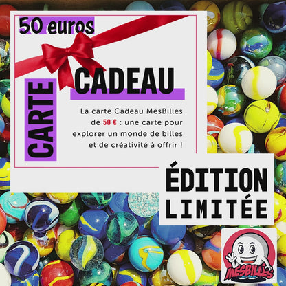 Carte cadeau MesBilles 50€