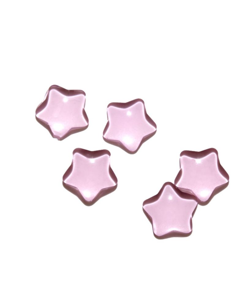 1 Pink Star Marble